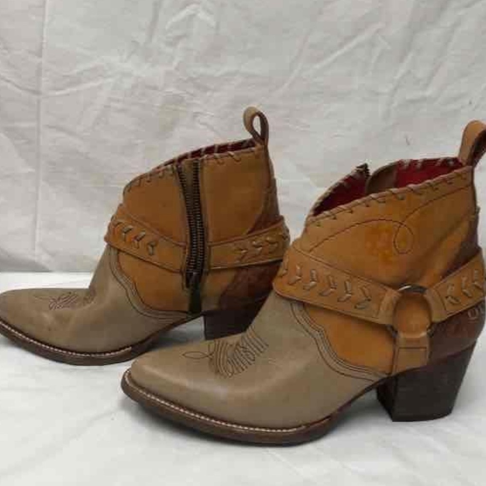 WOMENS BEDSTU TANIA BOOTS (booties) Size 10